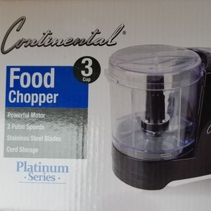 Continental 3 cup food chopper